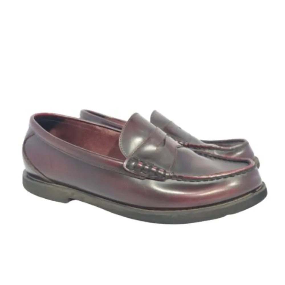 Rockport Penny Classic Loafers Burgundy Men's Size 9.5 XW Comfort Shoes K53881